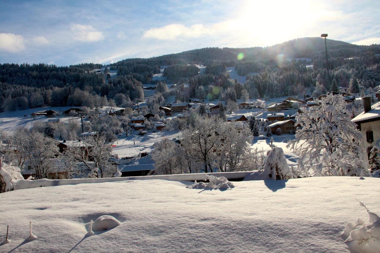 La maison de Moune à Megève Demi-Quartier Extérieur photo