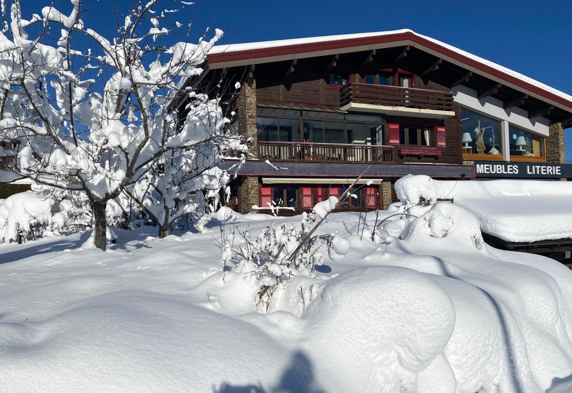 La maison de Moune à Megève Demi-Quartier Extérieur photo